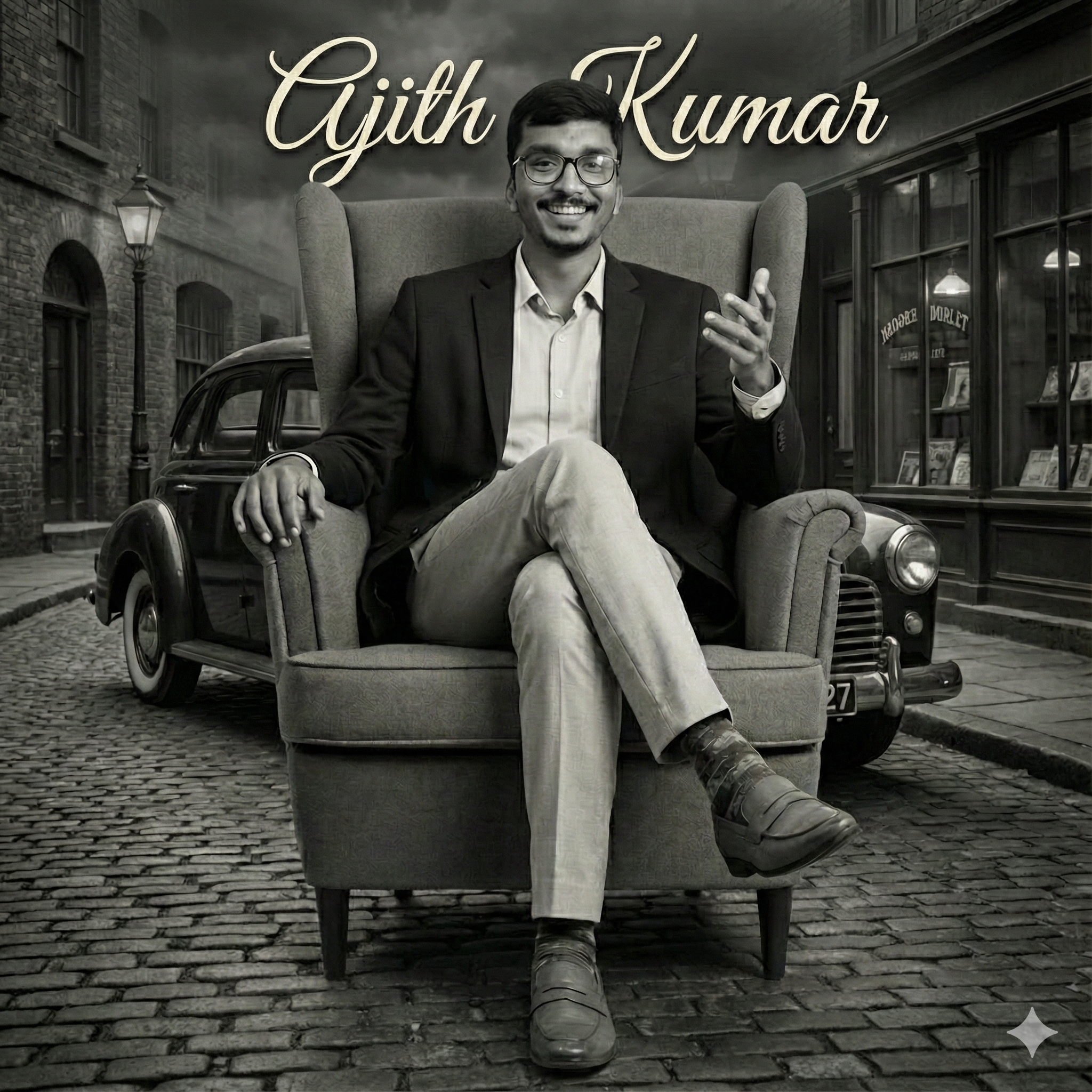 Portrait of Ajith Kumar Murugan